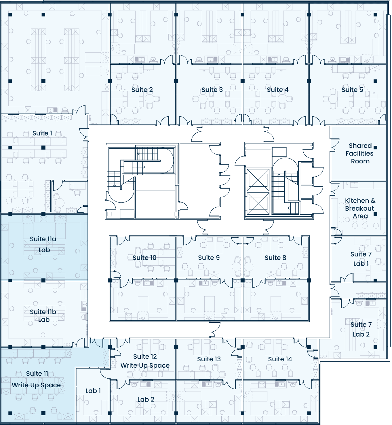 Suite 11a Floor Plan